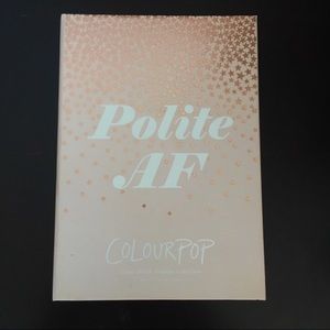 Colourpop Polite AF Eyeshadow Palette